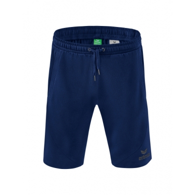 Erima Freizeithose Essential Sweatshorts kurz - weicher Baumwollmix, leichter Stretch - navyblau Herren